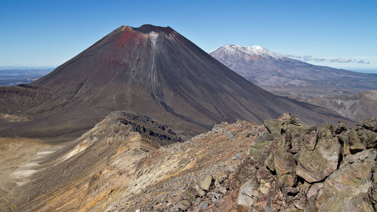 Foto: El Ruapehu, el volcán de 'El Señor de los Anillos' (CC/Flickr/Eusebius@Commons)