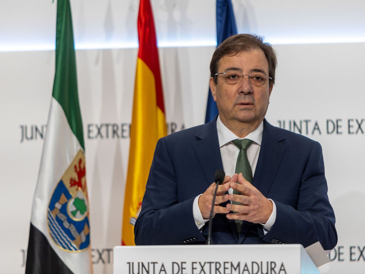Foto: El presidente de la Junta de Extremadura, Guillermo Fernández Vara. (EFE/Jero Morales)