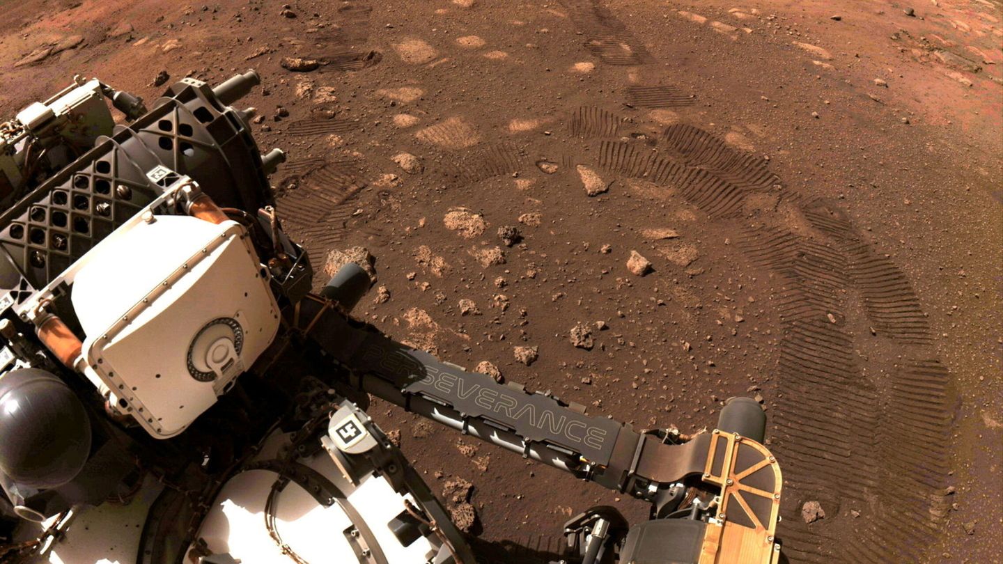 El Perseverance en Marte. (Reuters)