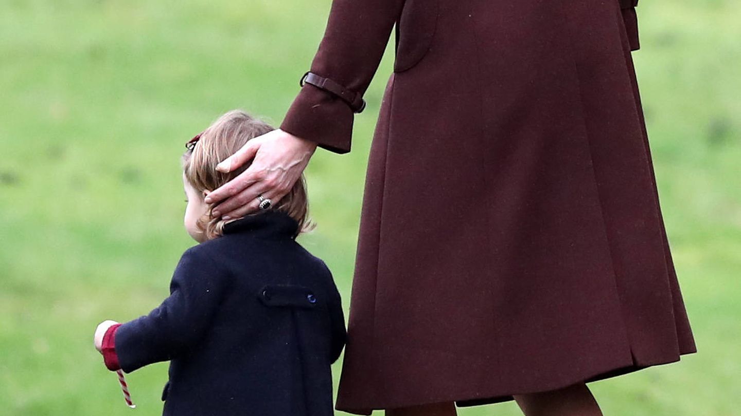 Kate Middleton con su hija, la princesa Charlotte (Gtres)
