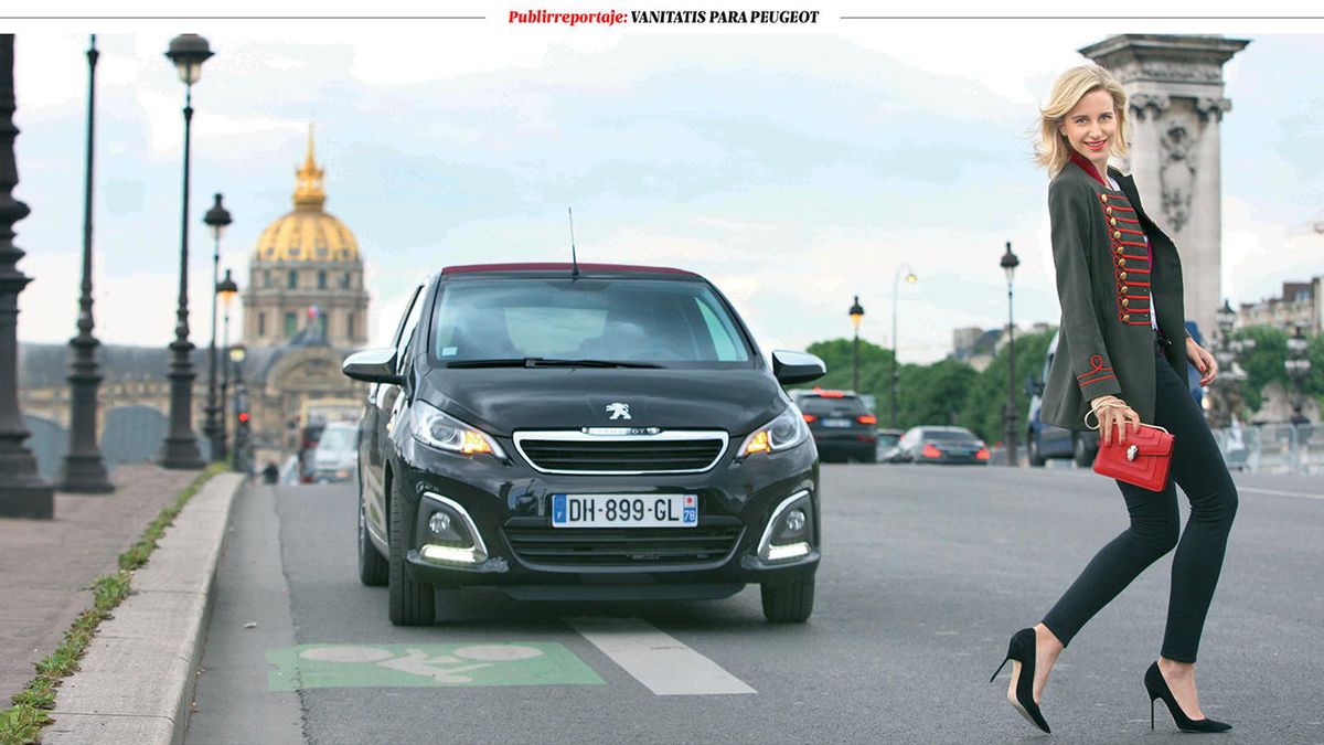 María León nos enseña sus lugares preferidos de París a bordo de su Peugeot 108
