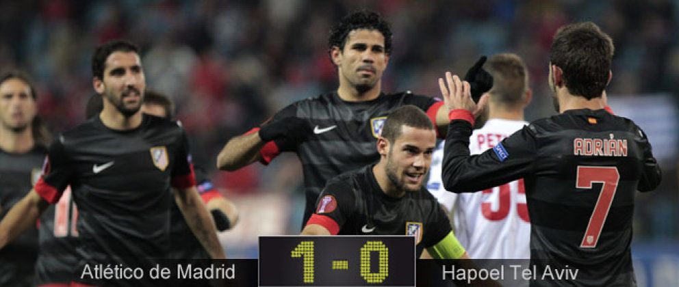 Foto: El Atlético de Madrid se permite el lujo de lograr la clasificación con el mínimo esfuerzo