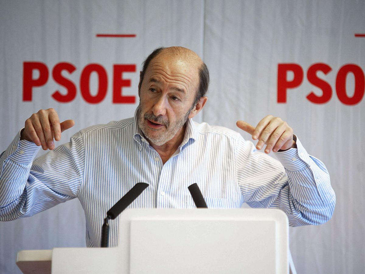 Foto: El ex secretario general del PSOE Alfredo Pérez Rubalcaba. (EFE)