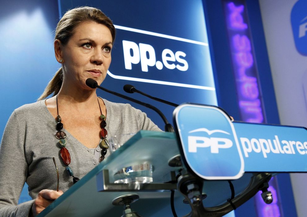 Foto: La secretaria general del PP, María Dolores de Cospedal. (EFE)