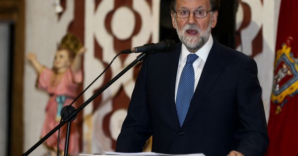 Foto: El expresidente del Gobierno español Mariano Rajoy en Quito (Efe)