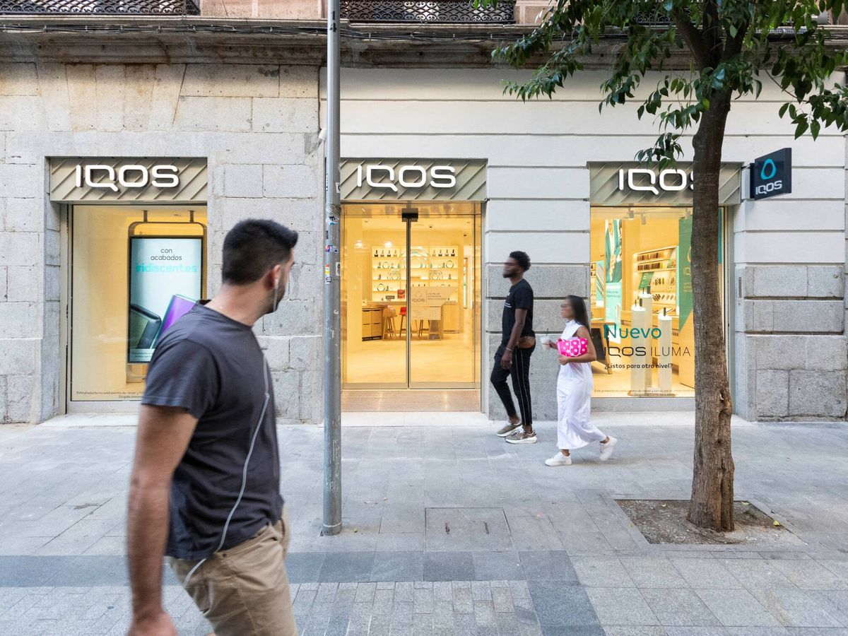 Foto: Tienda de IQOS en Calle de Fuencarral, Madrid. (Cedida)