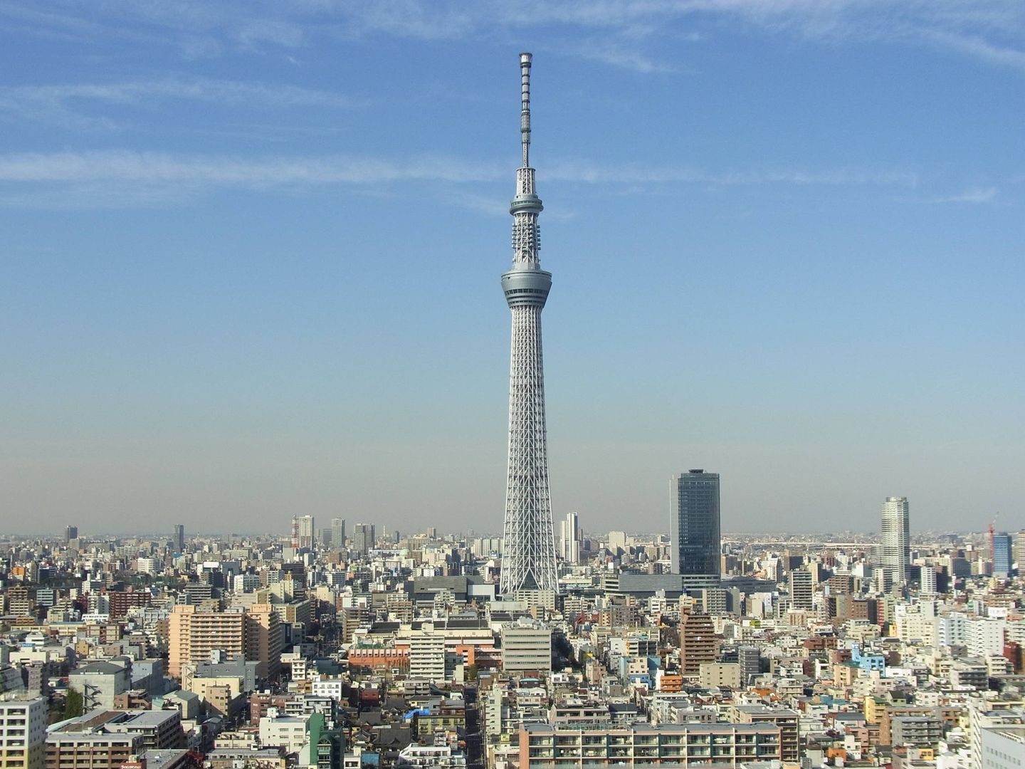 La Torre del Cielo, uno de los 'ochomiles' de Tokio. (Foto: Turismo de Tokio)