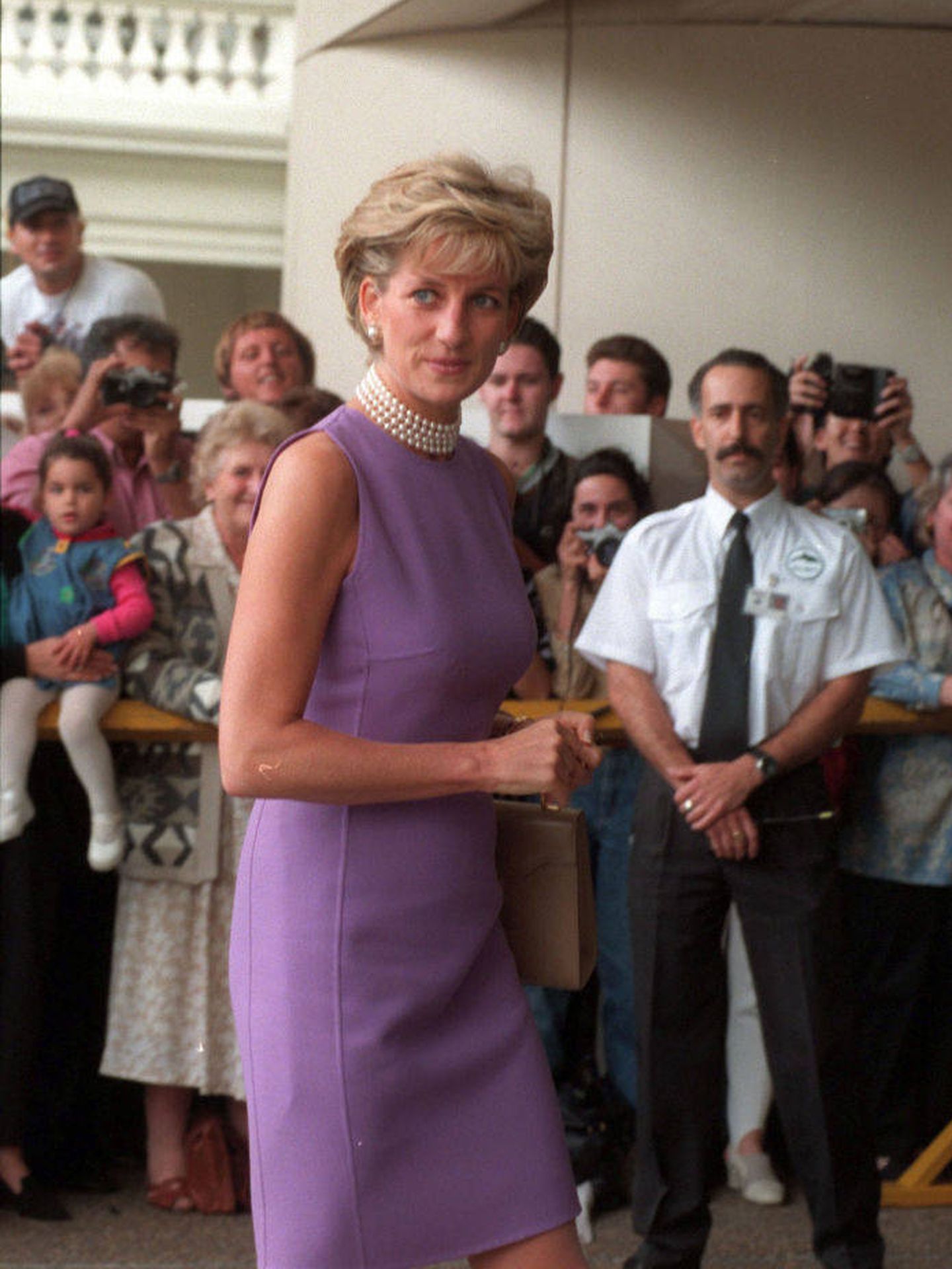 Diana de Gales, en 1996. (Getty)