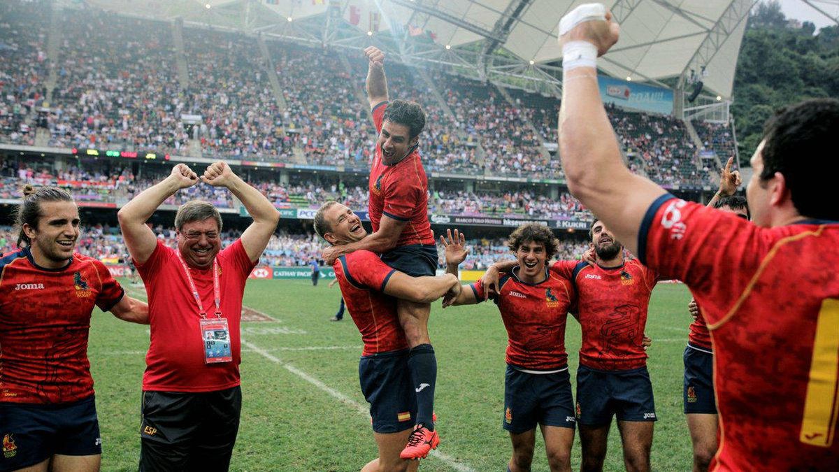 España obra otro 'milagro' en rugby y asciende a la élite del Sevens