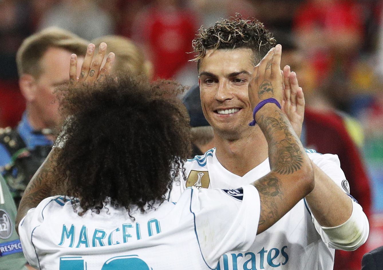 Cristiano Ronaldo y Marcelo mantienen una gran amistad. (EFE)