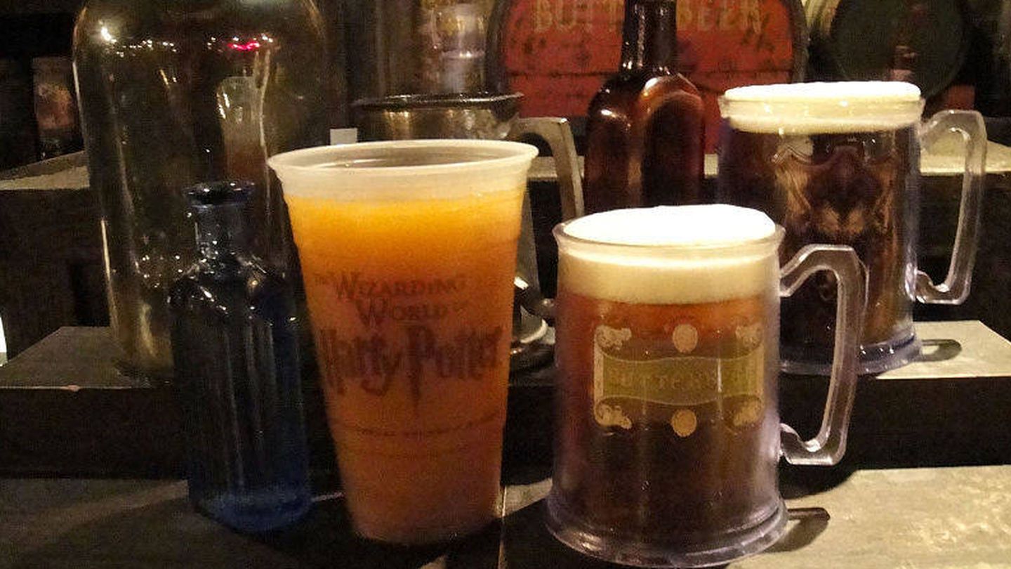 Cervezas en el Wizarding World of Harry Potter.