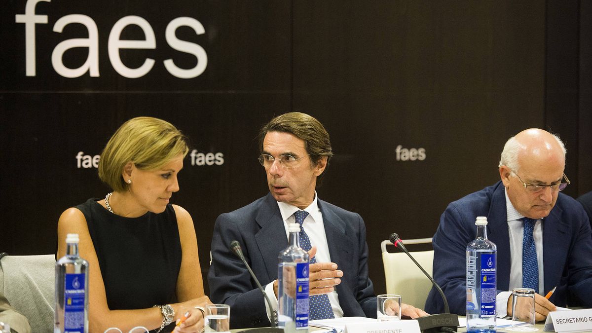 Aznar organiza la nueva FAES pos-PP con sus 'ex' como Zaplana, Mayor, Acebes y Arias