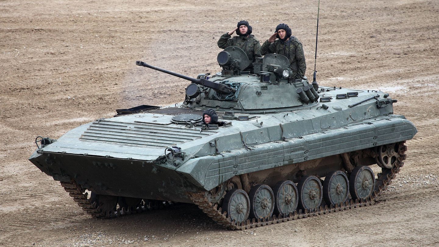 Vehículo de combate de infantería BMP-2. (Vitaly V. Kuzmin)