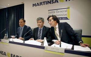 Martinsa cede a la banca el 70% del capital y reduce la quita al 66%
