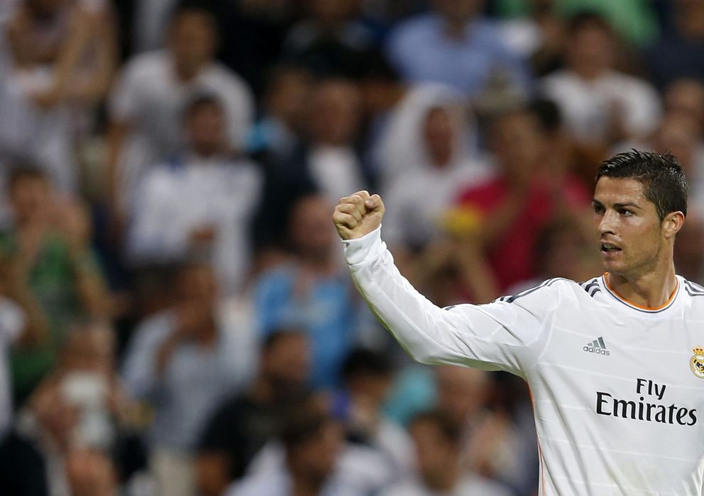 Foto: Cristiano Ronaldo celebra un gol en la presente Liga de Campeones.