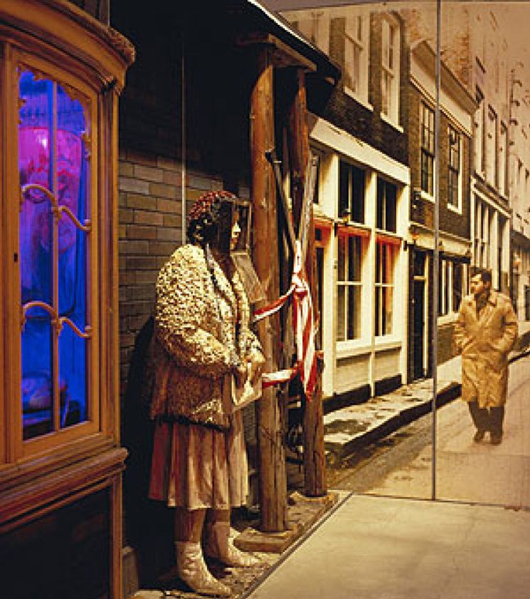 Foto: El barrio de las prostitutas de Amsterdam, en la National Gallery