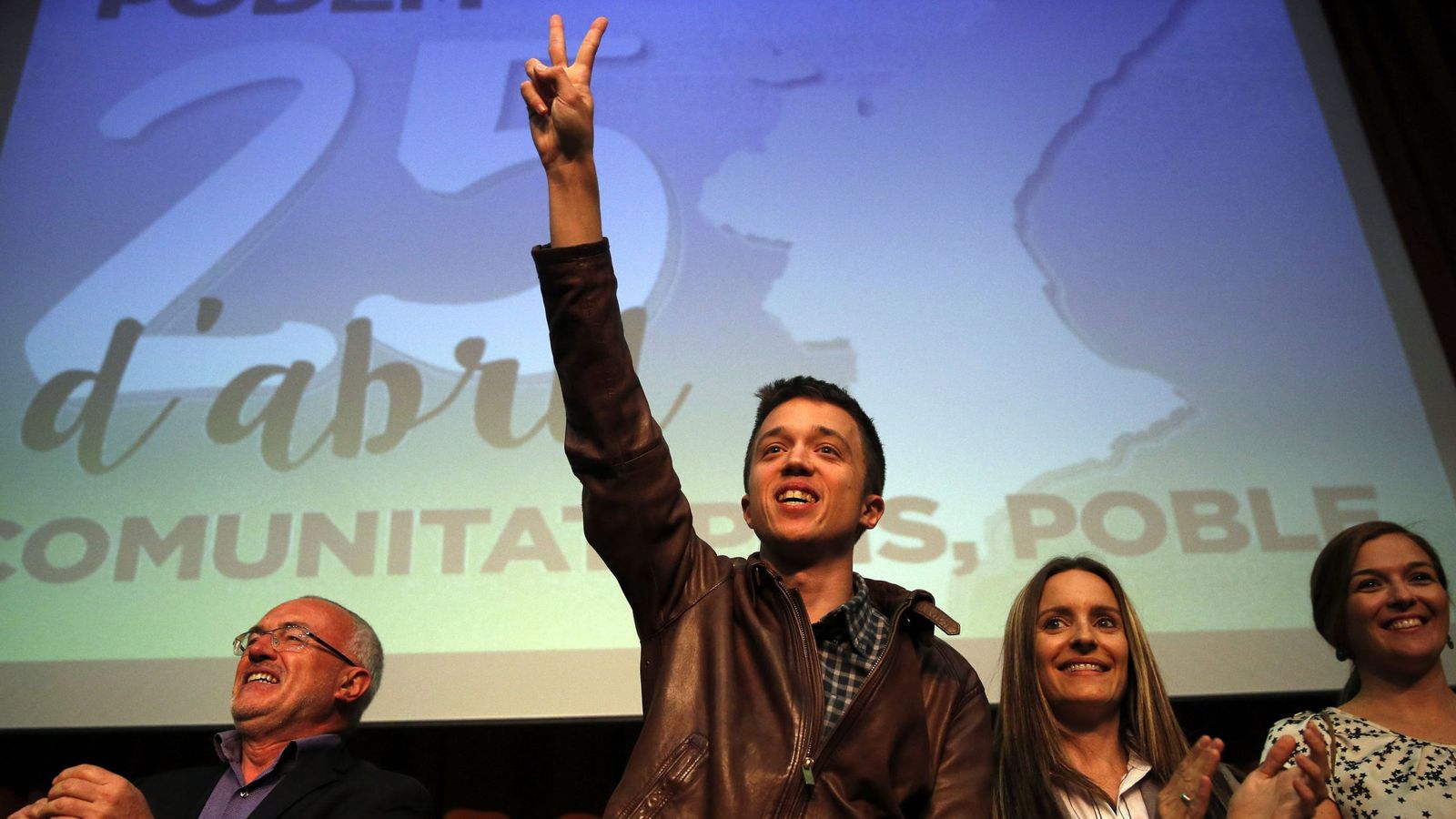 Foto: El secretario político de Podemos y responsable del diseño de la estrategia electoral, Íñigo Errejón, durante un acto celebrado en Valencia la pasada semana. (EFE)
