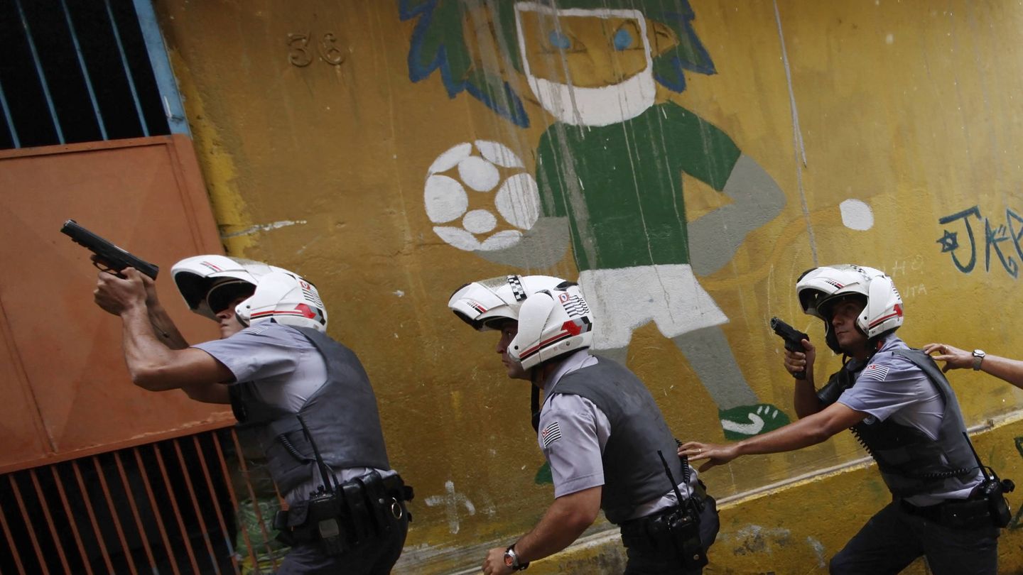 Operación policial en la favela de Brasilandia, Sao Paulo, en noviembre de 2012. (Reuters)