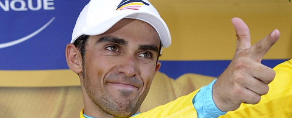 Foto: Contador y Schleck firman la paz antes de la guerra definitiva en el Tourmalet