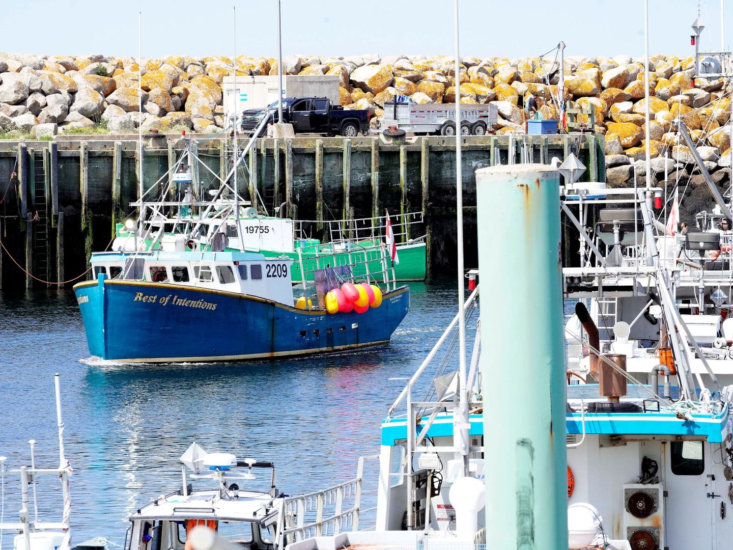 Puerto pesquero en Canadá. (Reuters)