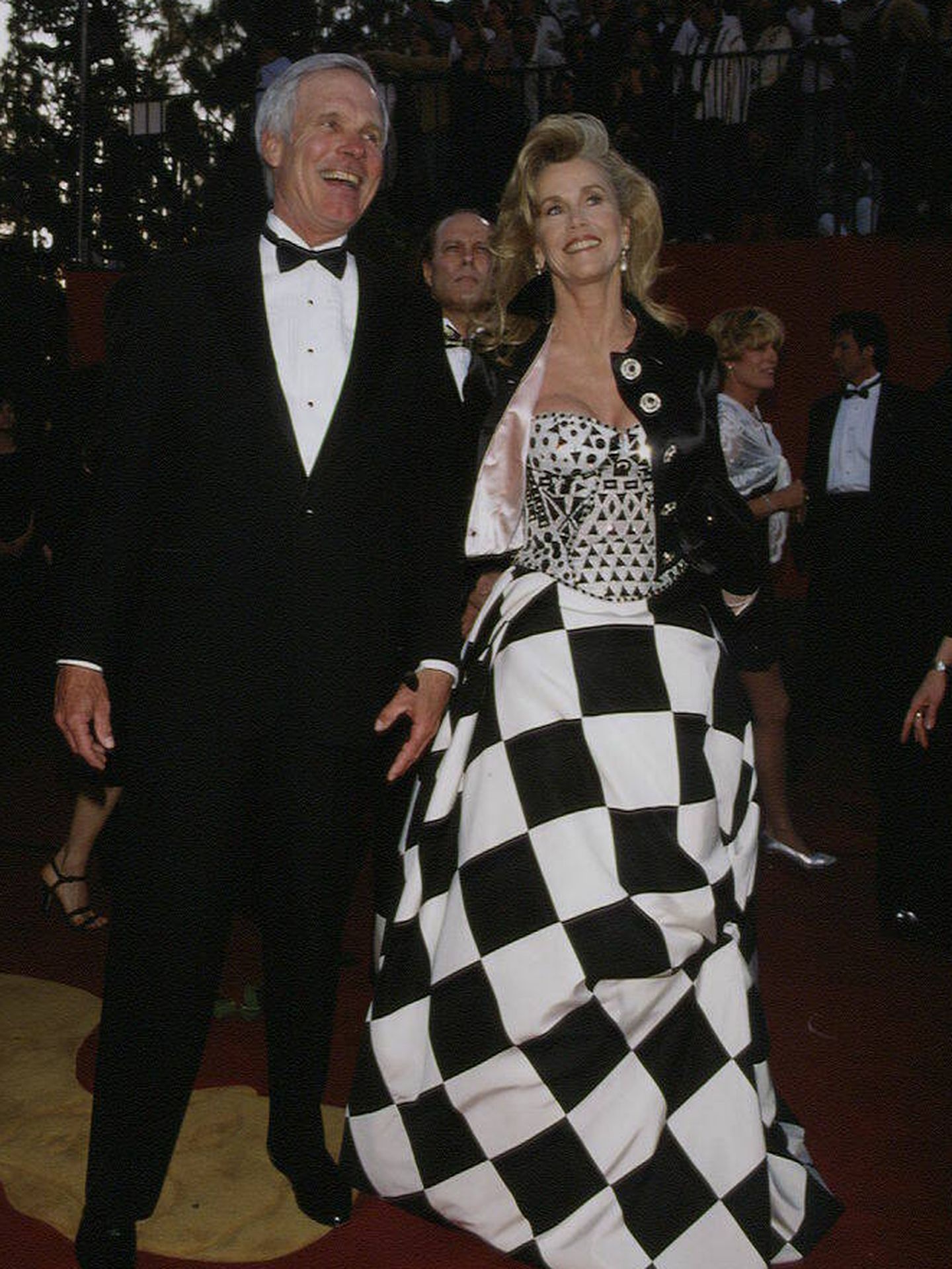 Ted Turner y Jane Fonda. (Frank Trapper/Corbis via Getty Images)