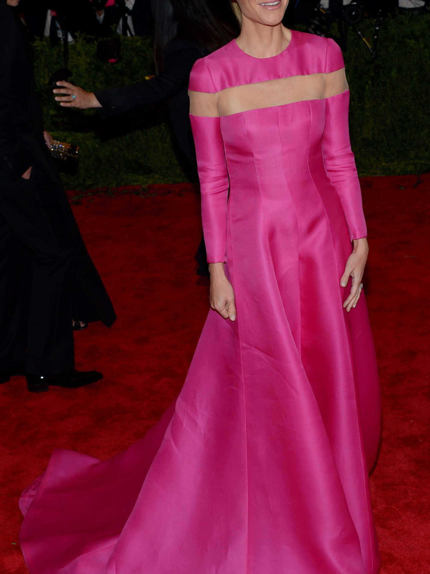 La actriz Gwyneth Paltrow hace unos años con un vestido cut out de alfombra roja.  (EFE)