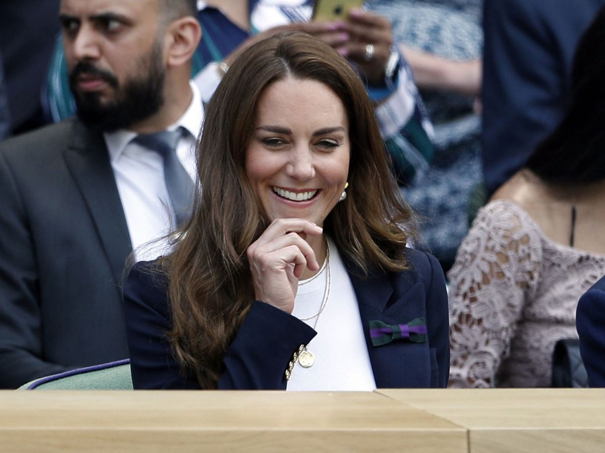 Foto: La duquesa de Cambridge, el pasado viernes en Wimbledon. (Reuters)