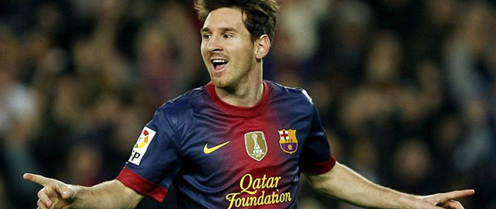 Foto: Vilanova también pone el Barcelona al servicio de los récords de Messi