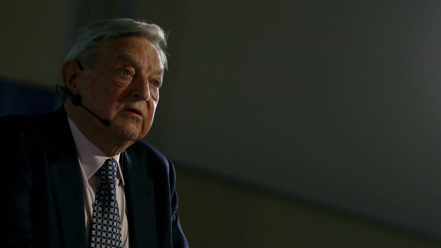 George Soros durante un discurso en  Frankfurt. (Reuters)