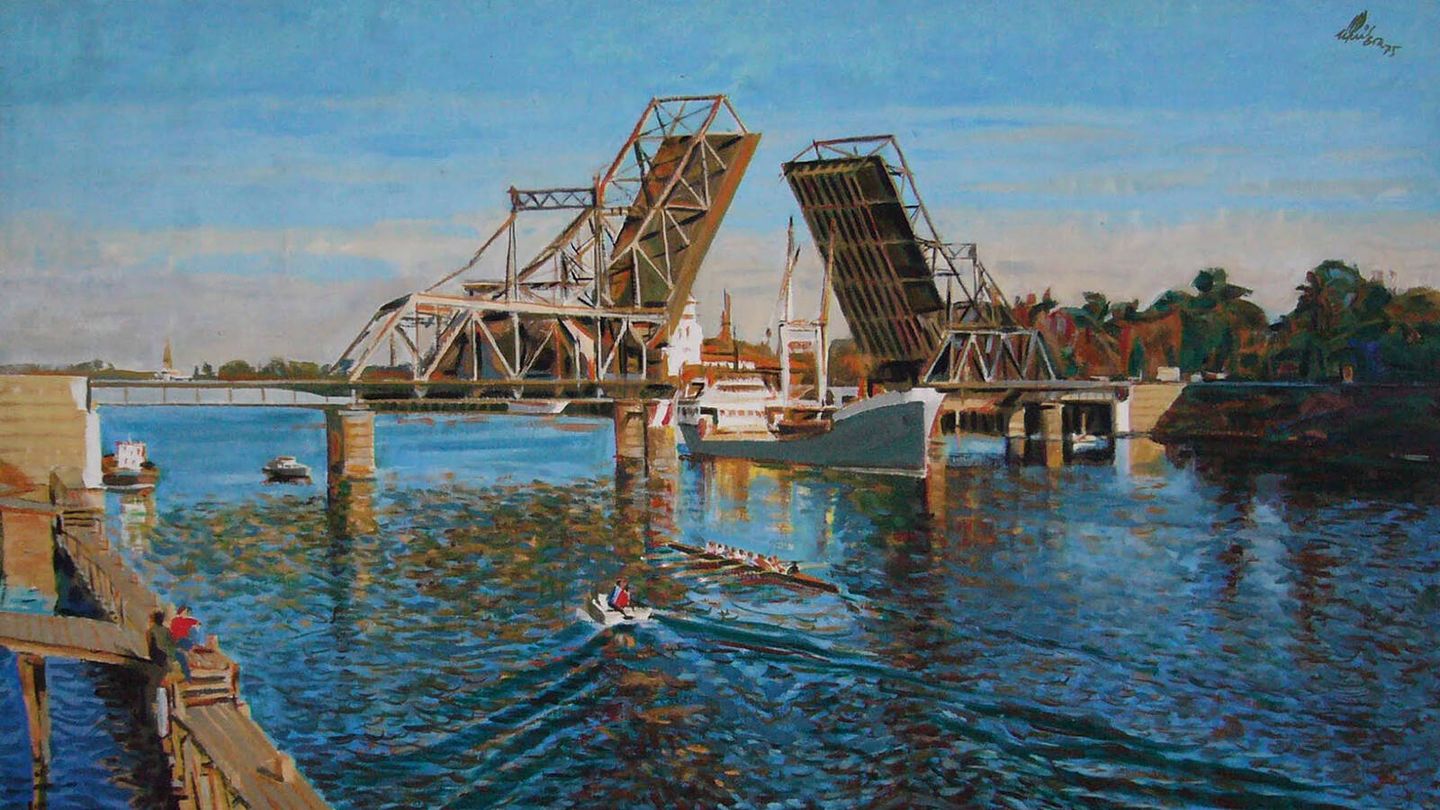 'Puente levantado' de 1975. (Miguel Pérez Aguilera)