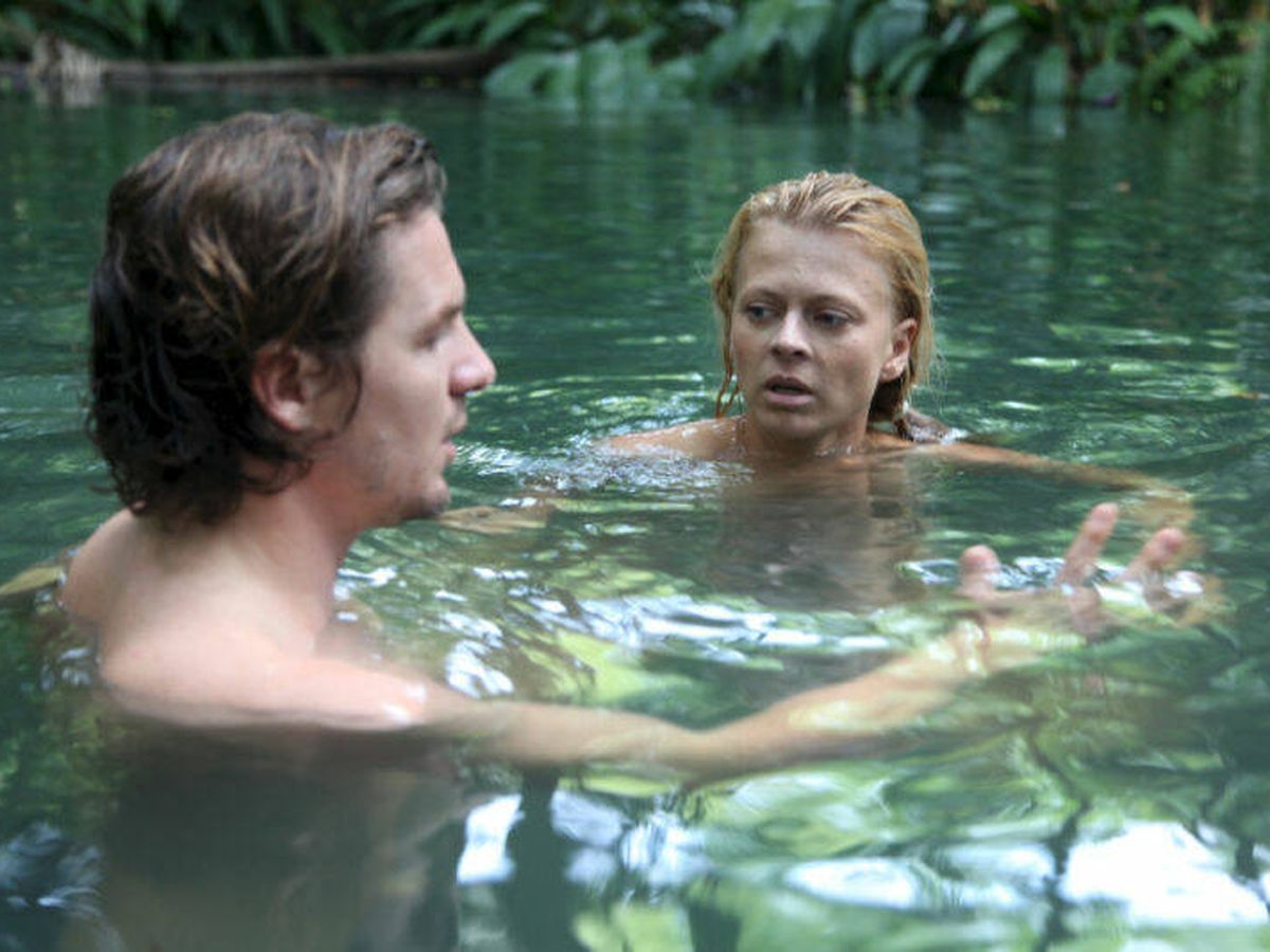 Foto: Escena de la película 'Perdida en el Amazonas'. (Movistar Plus)