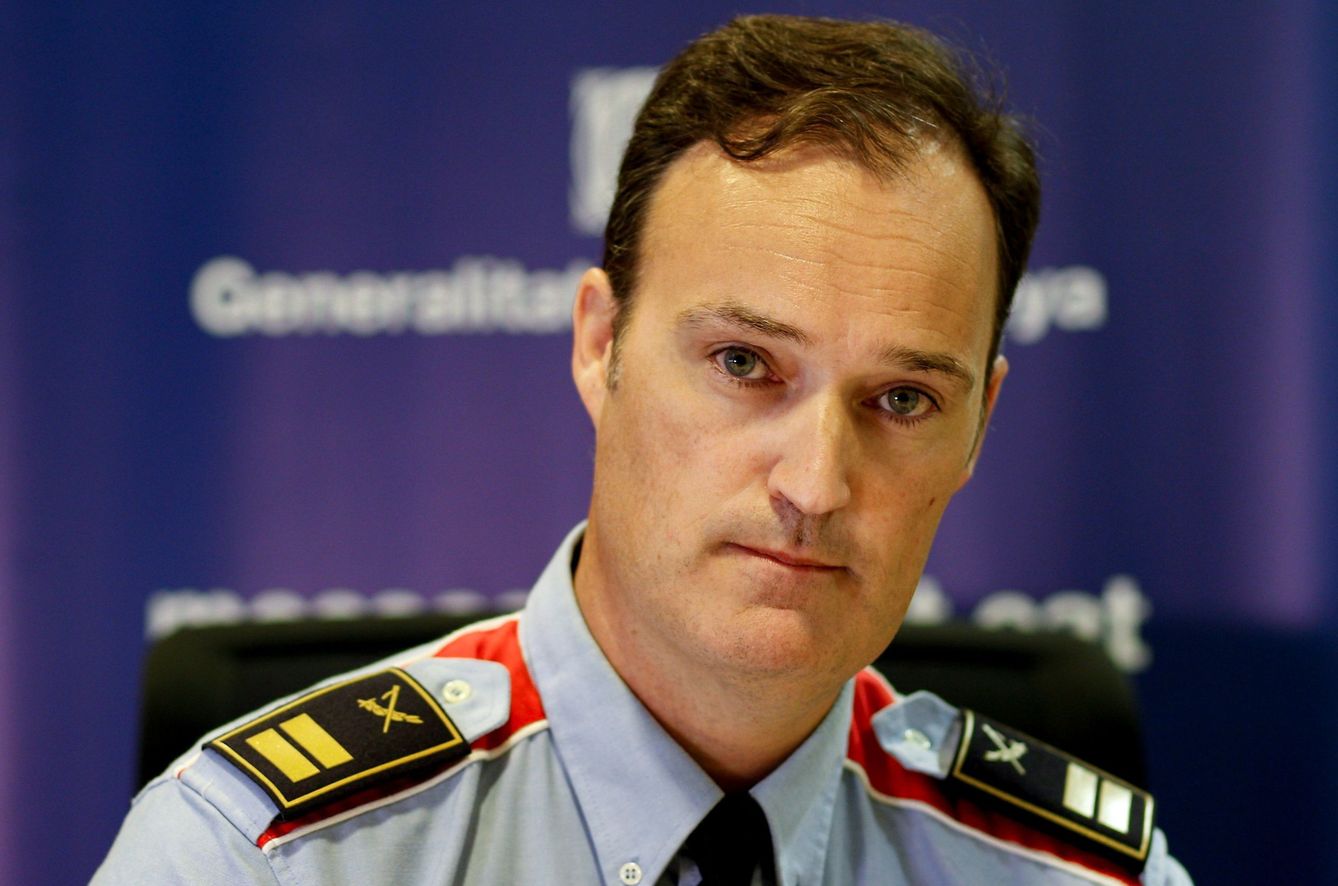 El comisario jefe de los Mossos d’Esquadra, Eduard Sallent. (EFE)
