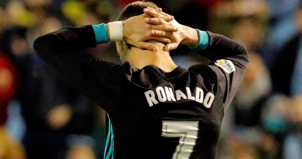 Foto: Cristiano Ronaldo, en el partido contra el Celta de Vigo. (EFE)