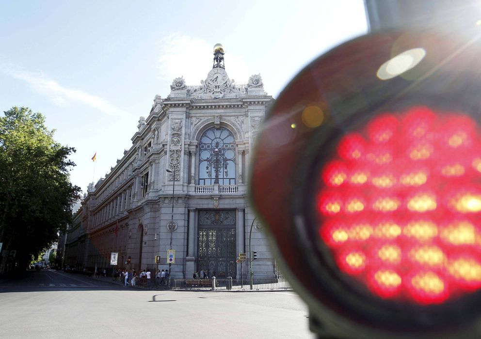 Foto: Fachada de la sede del Banco de España en la plaza de Cibeles. (EFE)