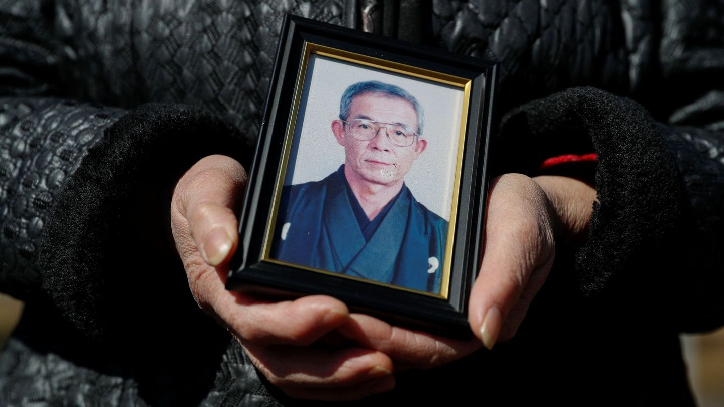 Sachiko Okawa perdió a su marido en el seísmo de Japón en 2011. (Reuters/Issei Kato)