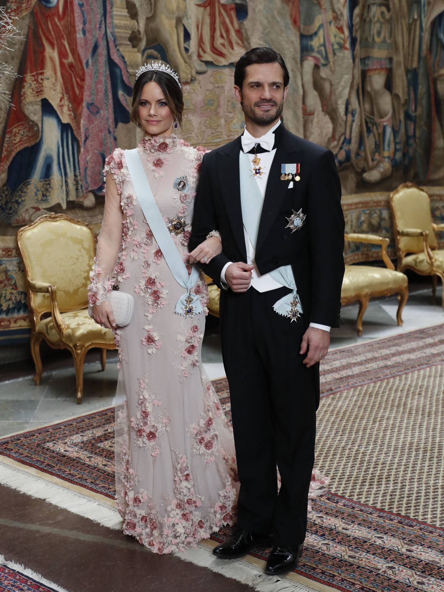 Los príncipes Carlos y Sofía de Suecia. (Cordon Press)