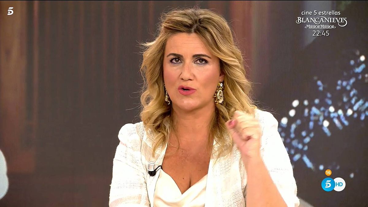 Carlota Corredera da la cara por Telecinco tras las duras críticas a 'Sálvame' por la distancia social