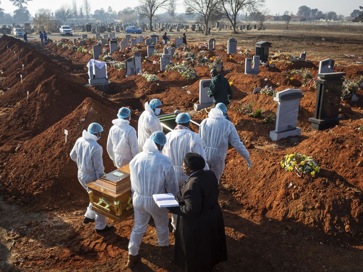 Foto: El coronavirus está obligando a crear cementerios por todo el mundo (EFE EPA/Kim Ludbrook)