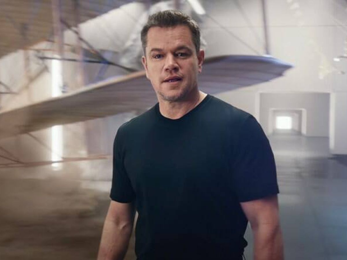 Foto: Matt Damon, en un anuncio de Crypto.com. (Crypto.com)