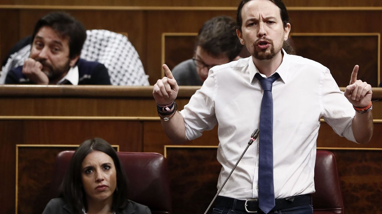 Iglesias: Apoyaría una moción de censura para hacer presidente a Sánchez