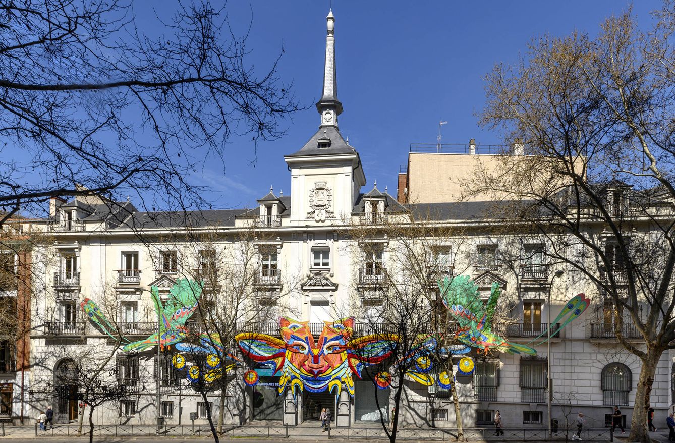 Fachada del Palacete en Madrid cedido a la Fundación Casa de México en España. (Fundación Casa de México)