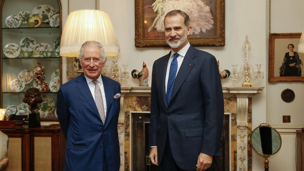 Felipe VI asiste a la cena de gala por el 135º aniversario de la Cámara de Comercio española en Reino Unido