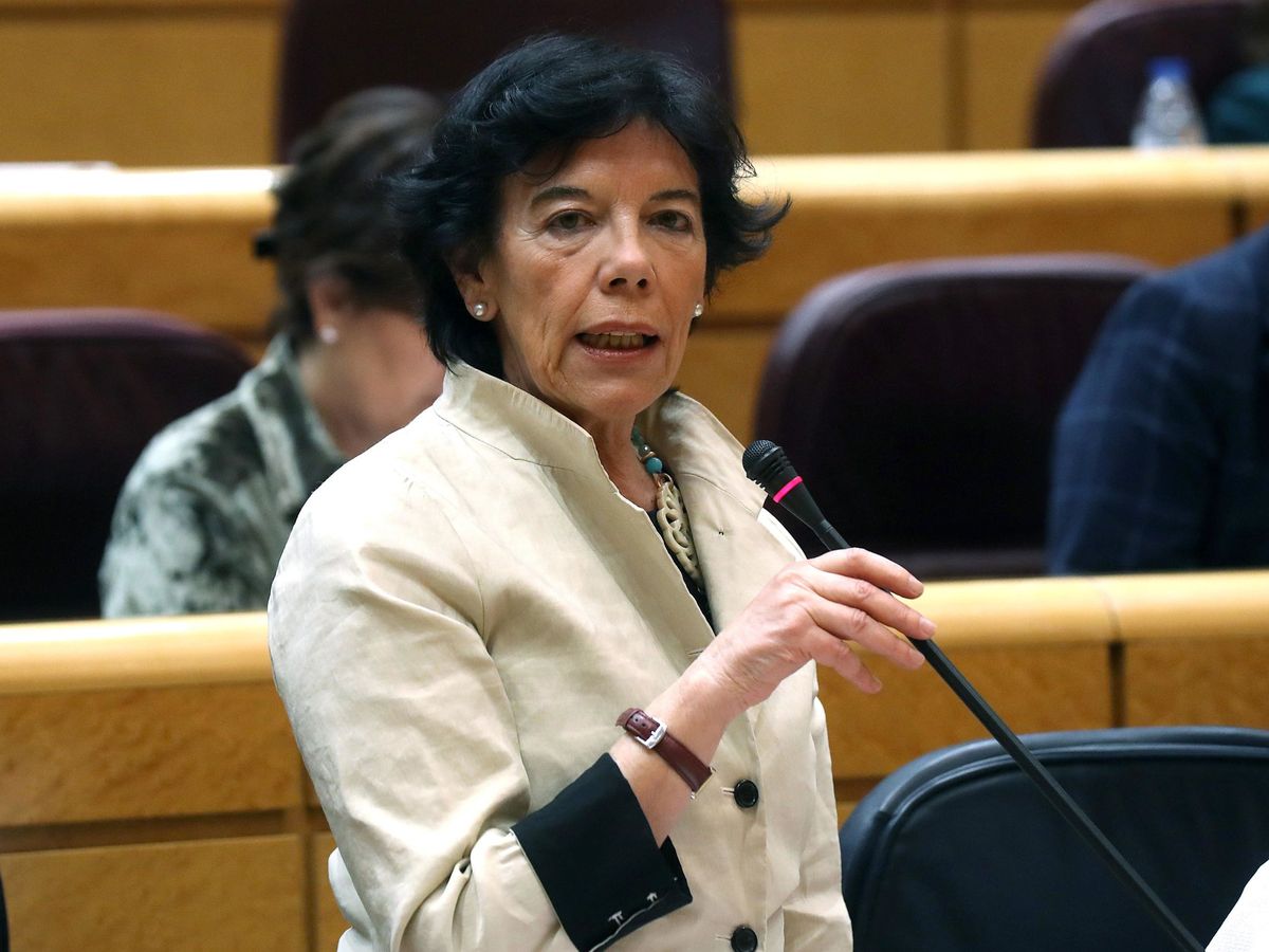 Foto: La ministra de Educación, Isabel Celáa. (EFE)