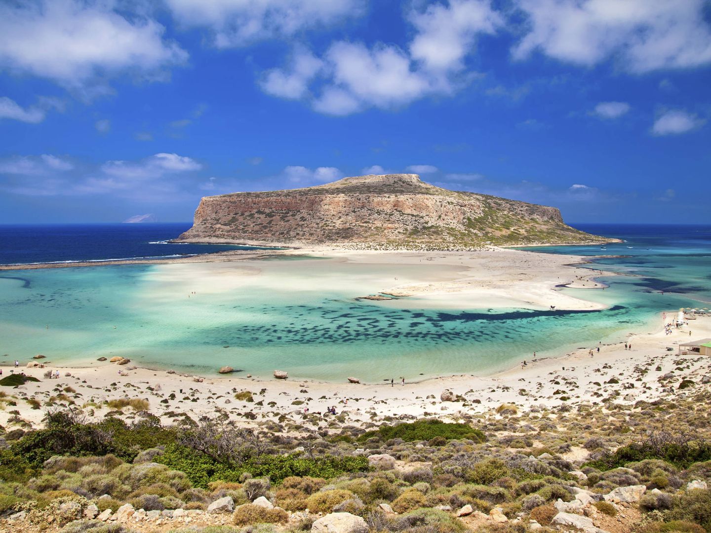 Playa de Balos, en Creta. 