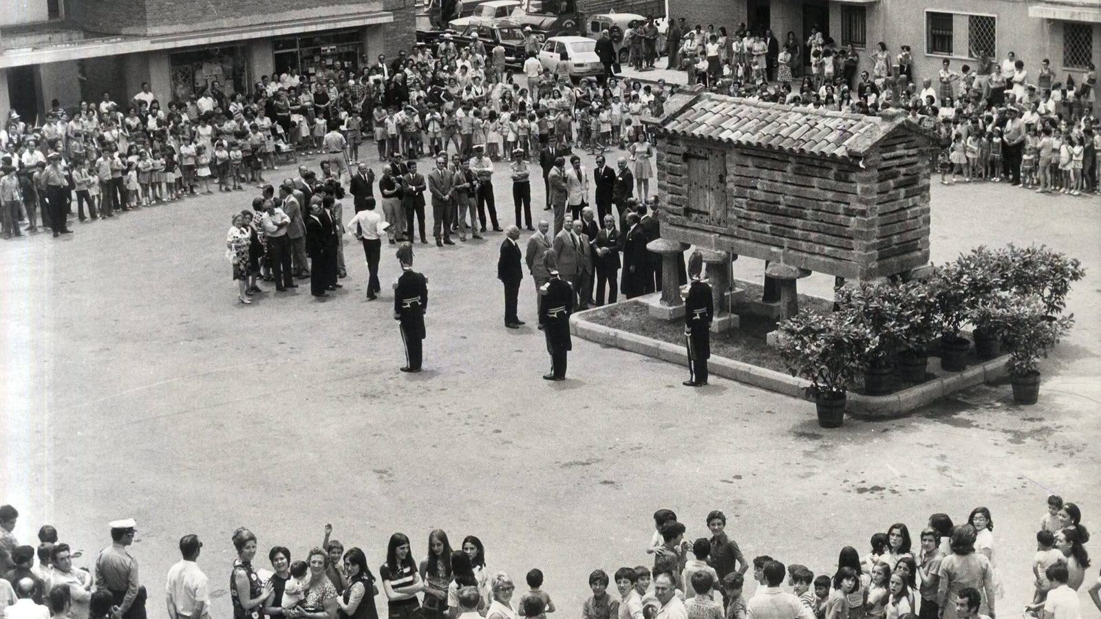 El curioso viaje del hórreo gallego que llegó al barrio del Pilar hace 50 años y ahora es Patrimonio Cultural Inmaterial