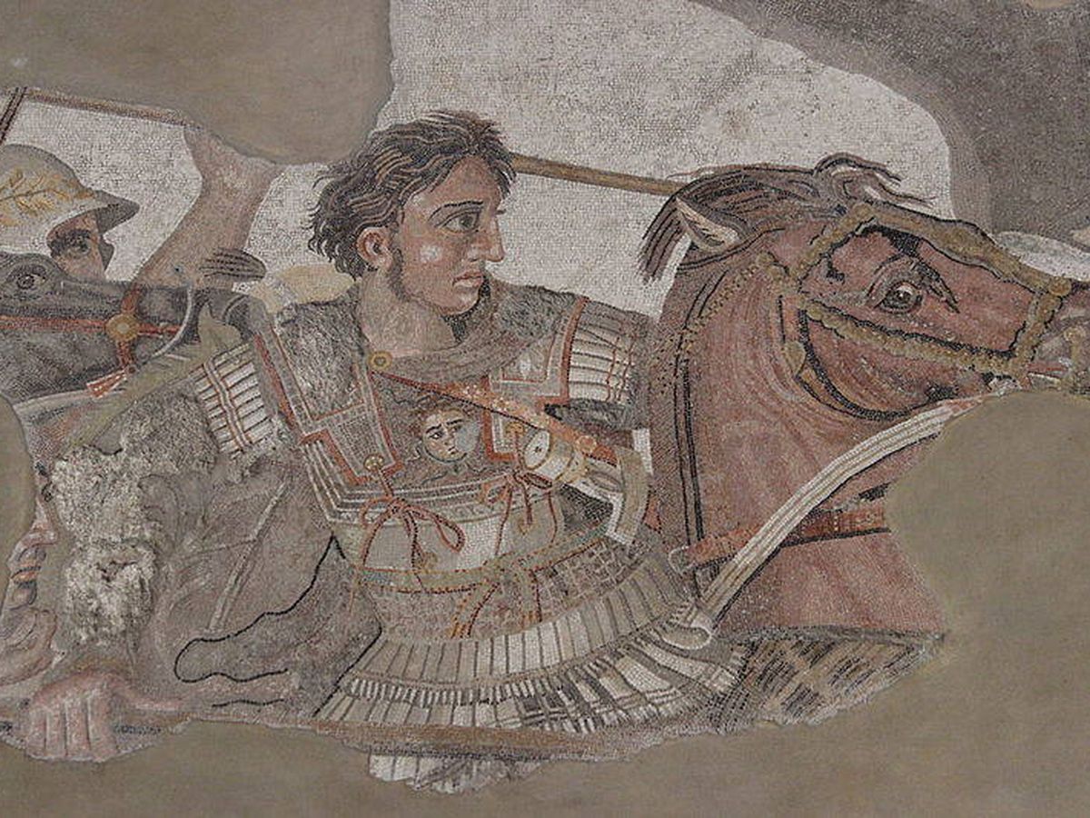 Foto: Fuente: Mosaico de la batalla de Alejandro Magno, en Nápoles.