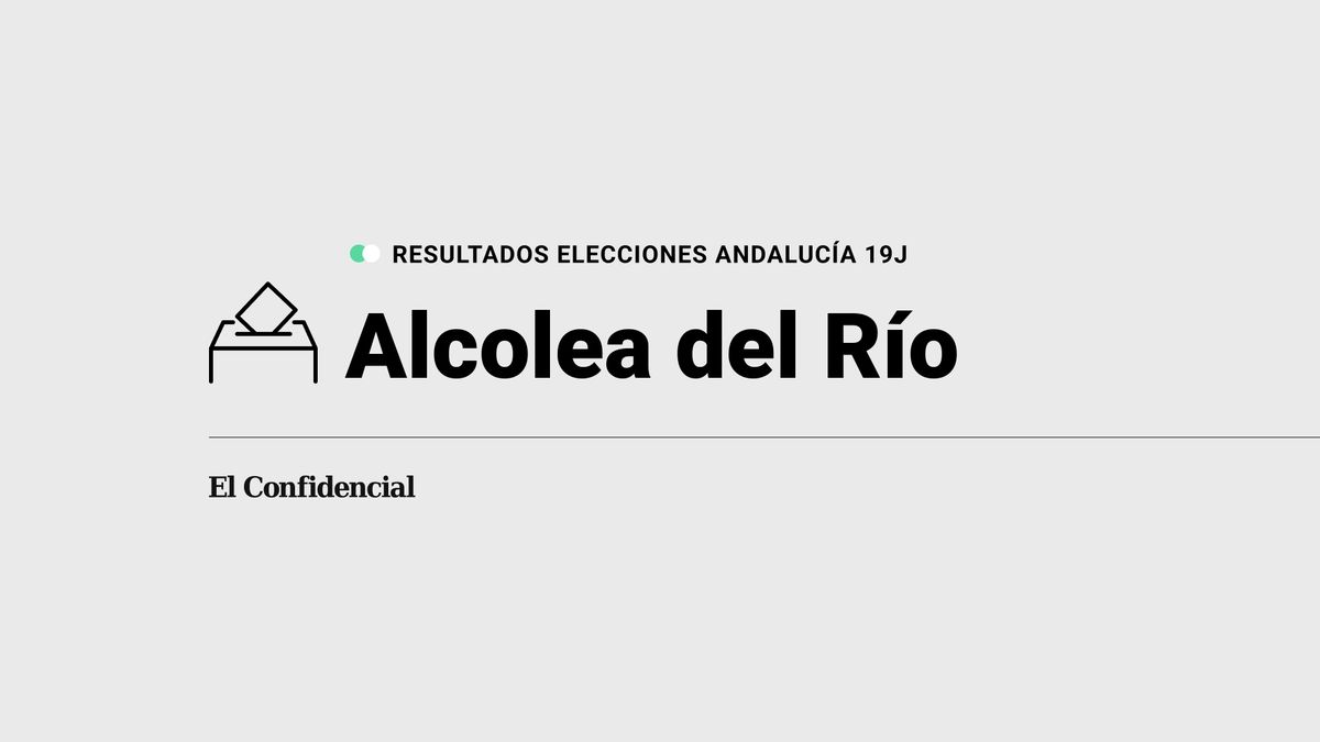 Resultados en Alcolea del Río de elecciones en Andalucía 2022 con el escrutinio al 100%