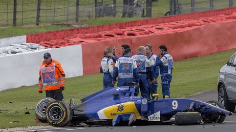 Vettel acaba cabreado la sesión y Ericsson se da un fuerte 'castañazo'