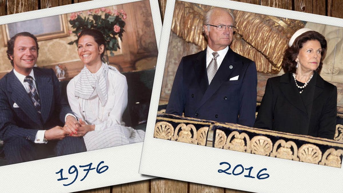 40 años del compromiso de los reyes de Suecia: así ha sido su agitado matrimonio