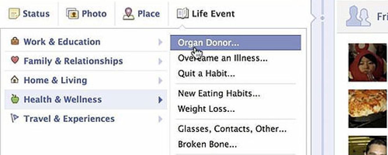 Facebook crea una herramienta para encontrar donantes de órganos que arrasa en la red